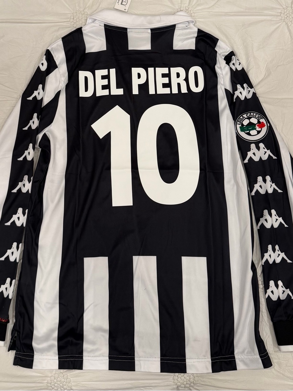 Juventus 1999/2000 Alessandro del Piero #10 soccer Jersey size L